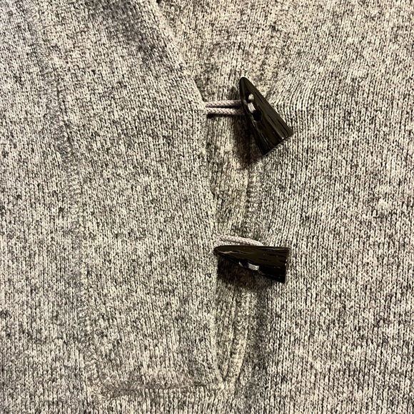 The North Face | Women’s Crescent Ridge Shawl Toggle Button Grey Pullover Size M - Picture 3 of 8